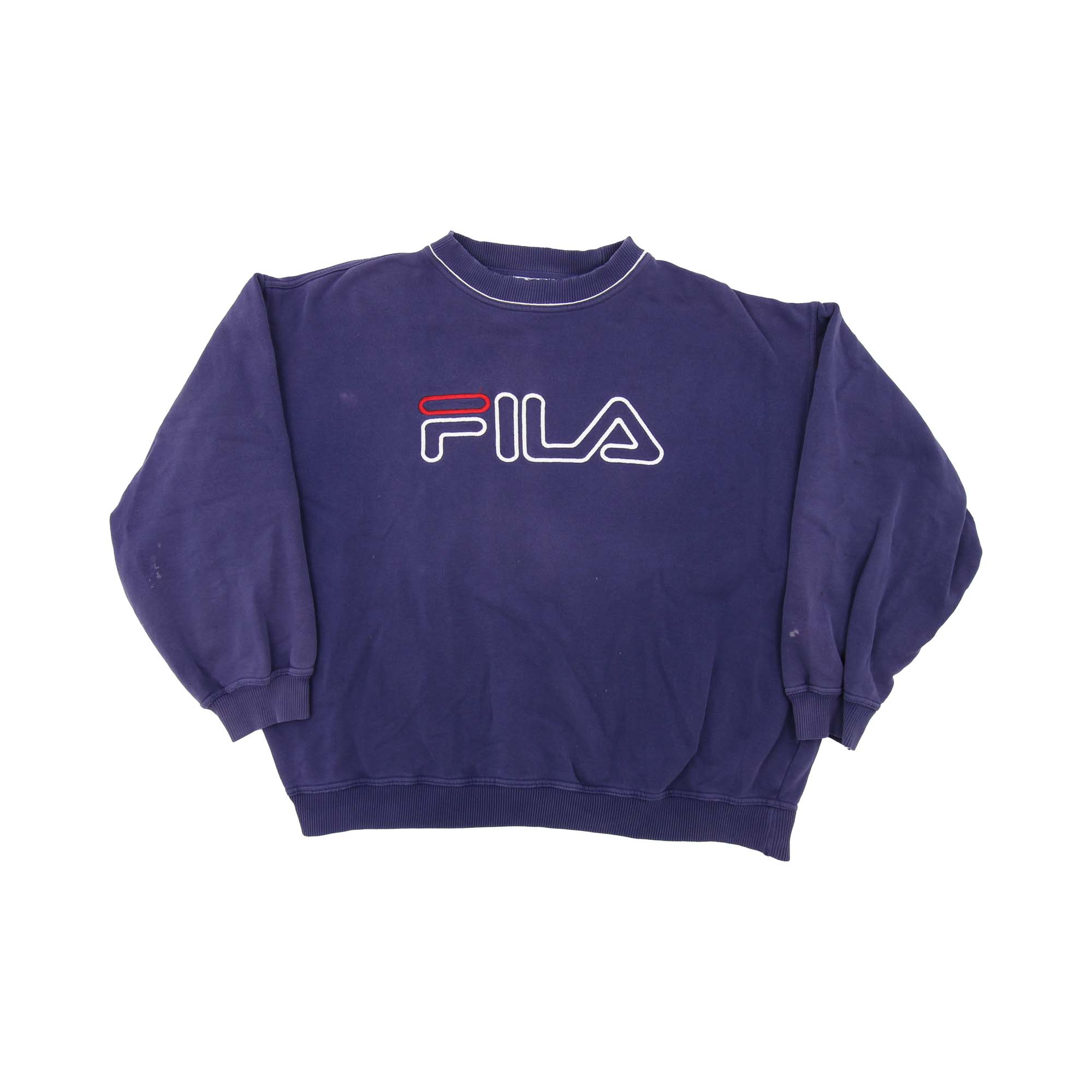 Fila Center Logo Sweatshirt  -   L