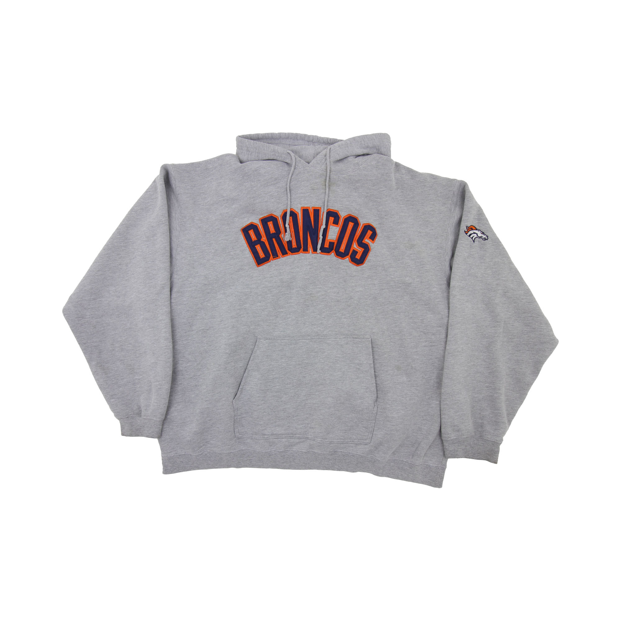 Reebok Broncos Embroidered Logo Hoodie -  XXL