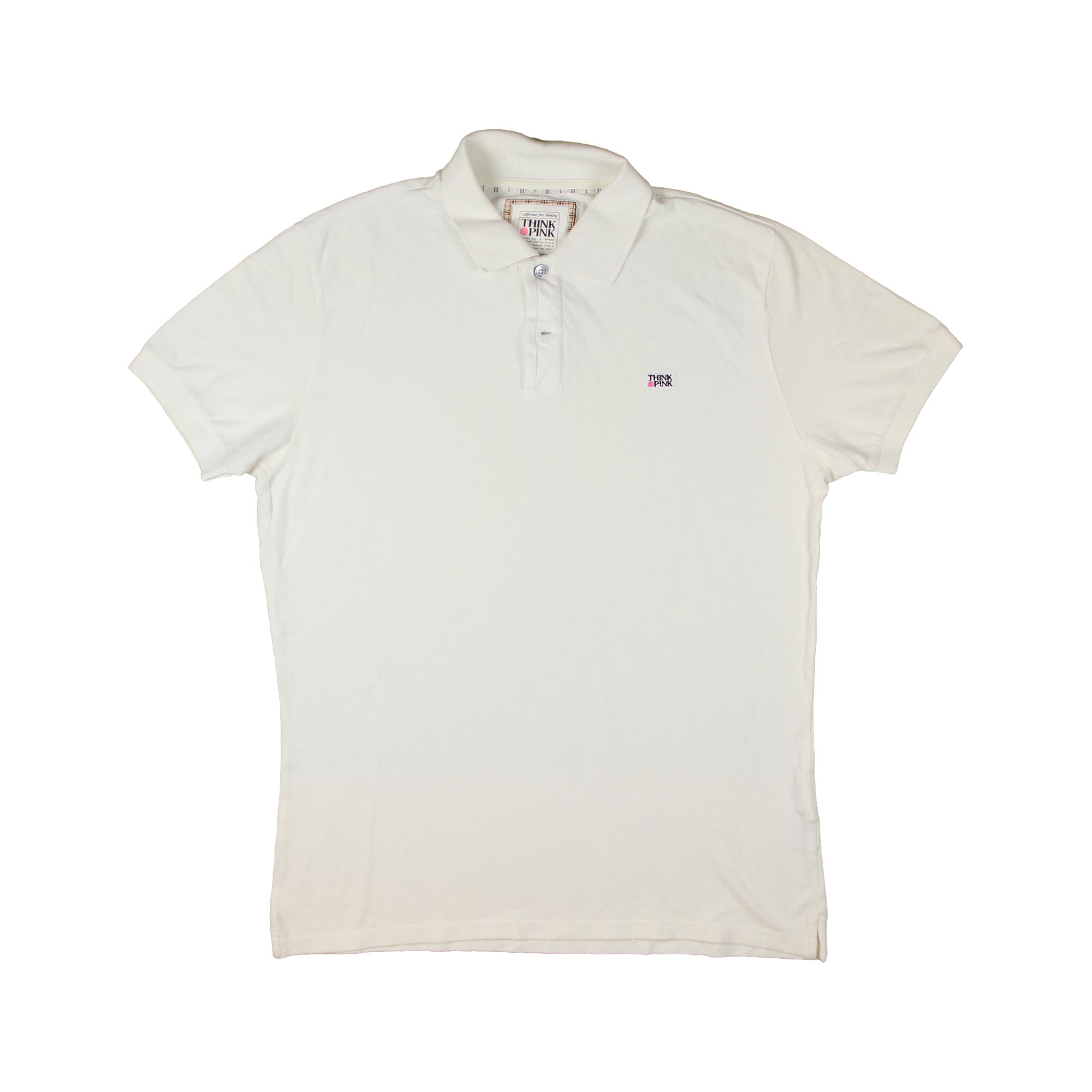 Think Pink Polo T-Shirt - L Think Pink Polo T-Shirt - L