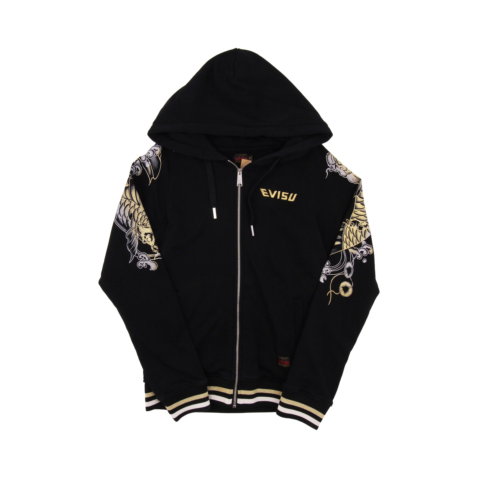 Evisu Full Zip Hoodie - M 