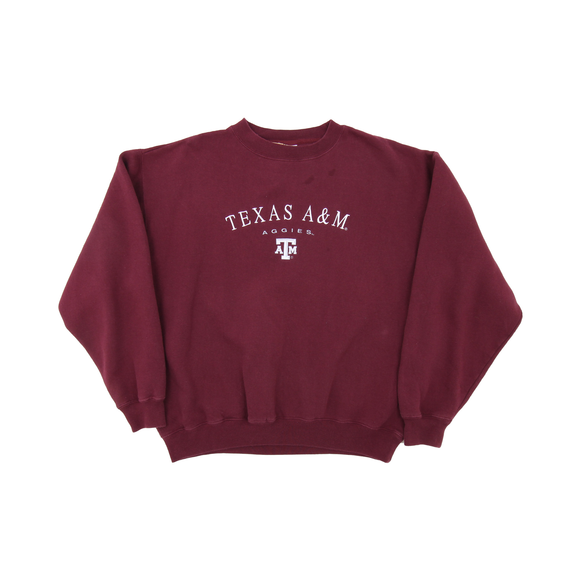 Texas A&M Embroidered Logo Sweatshirt -  L