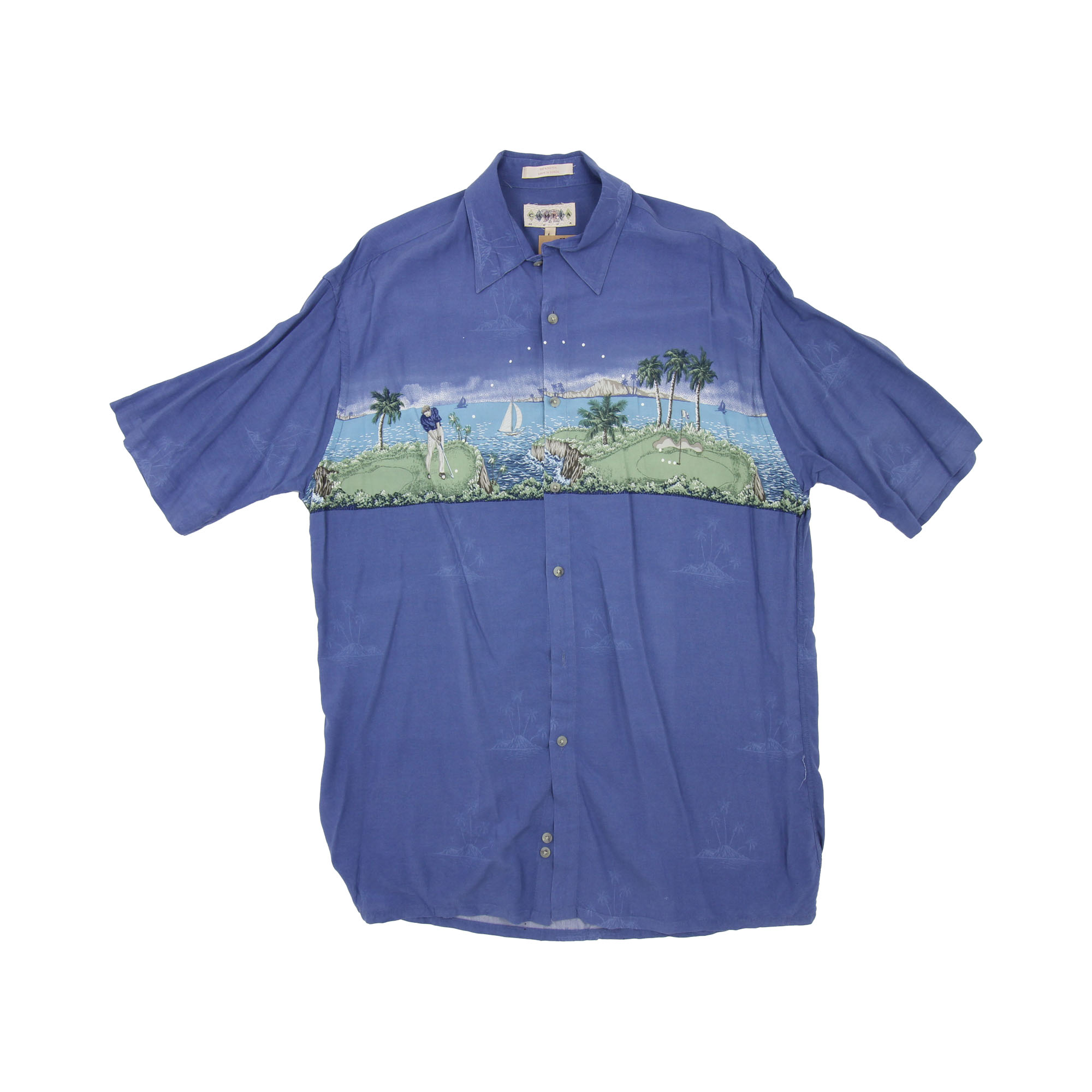 Campia Thin Short Sleeve Shirt -  XL