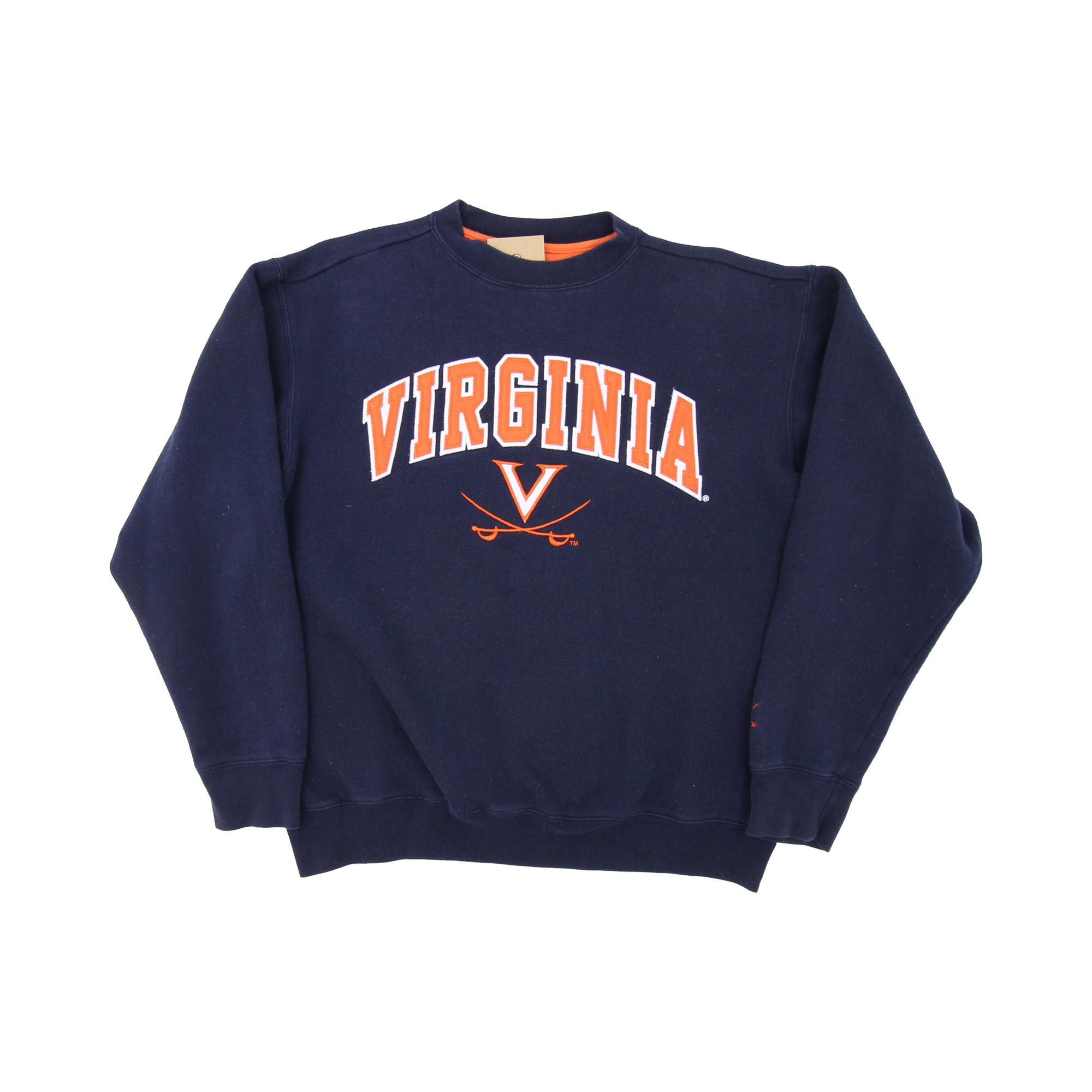 Virgina Embroidered Logo Sweatshirt - S/M Virgina Embroidered Logo Sweatshirt - S/M