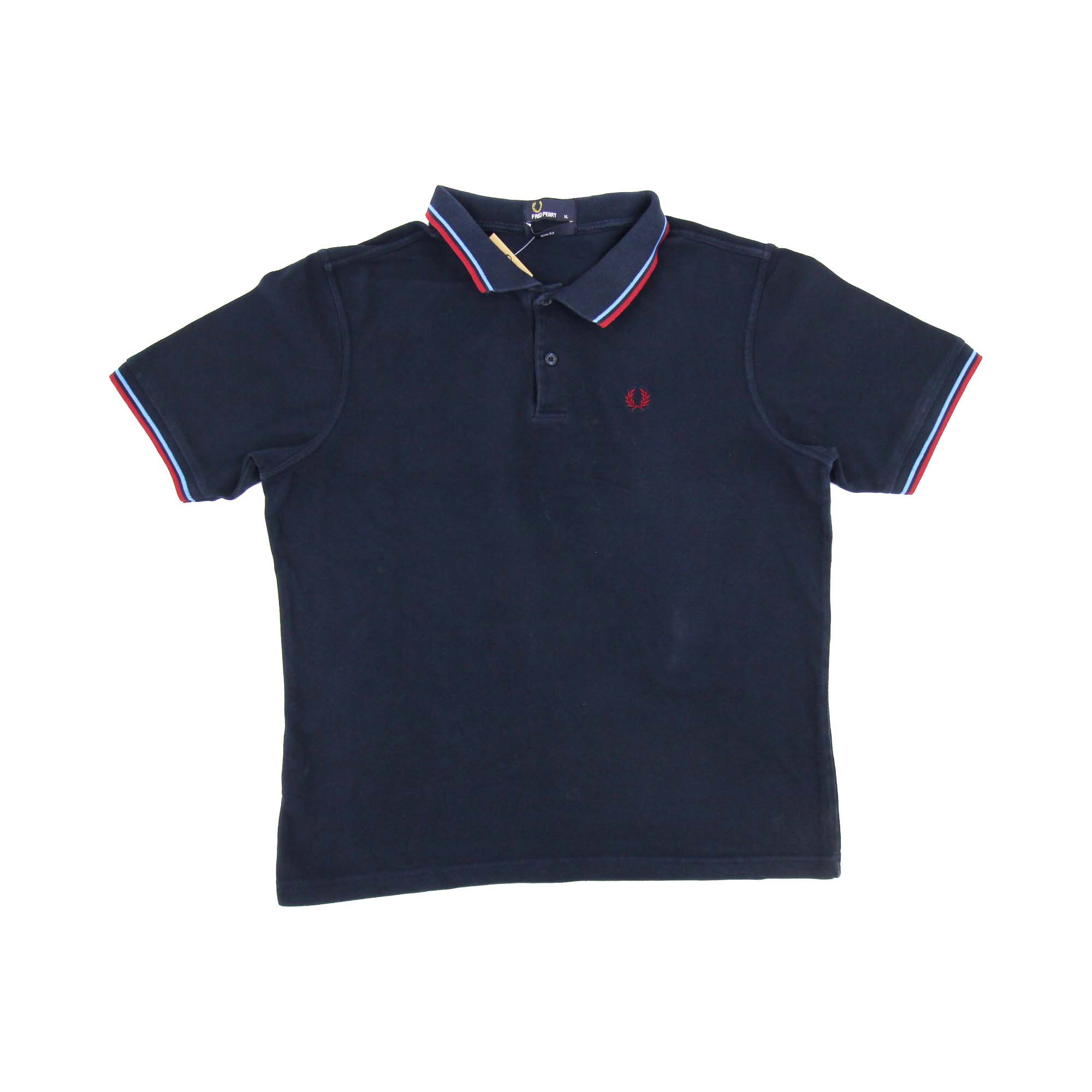 Fred Perry Embroidered Logo Polo Shirt - M
