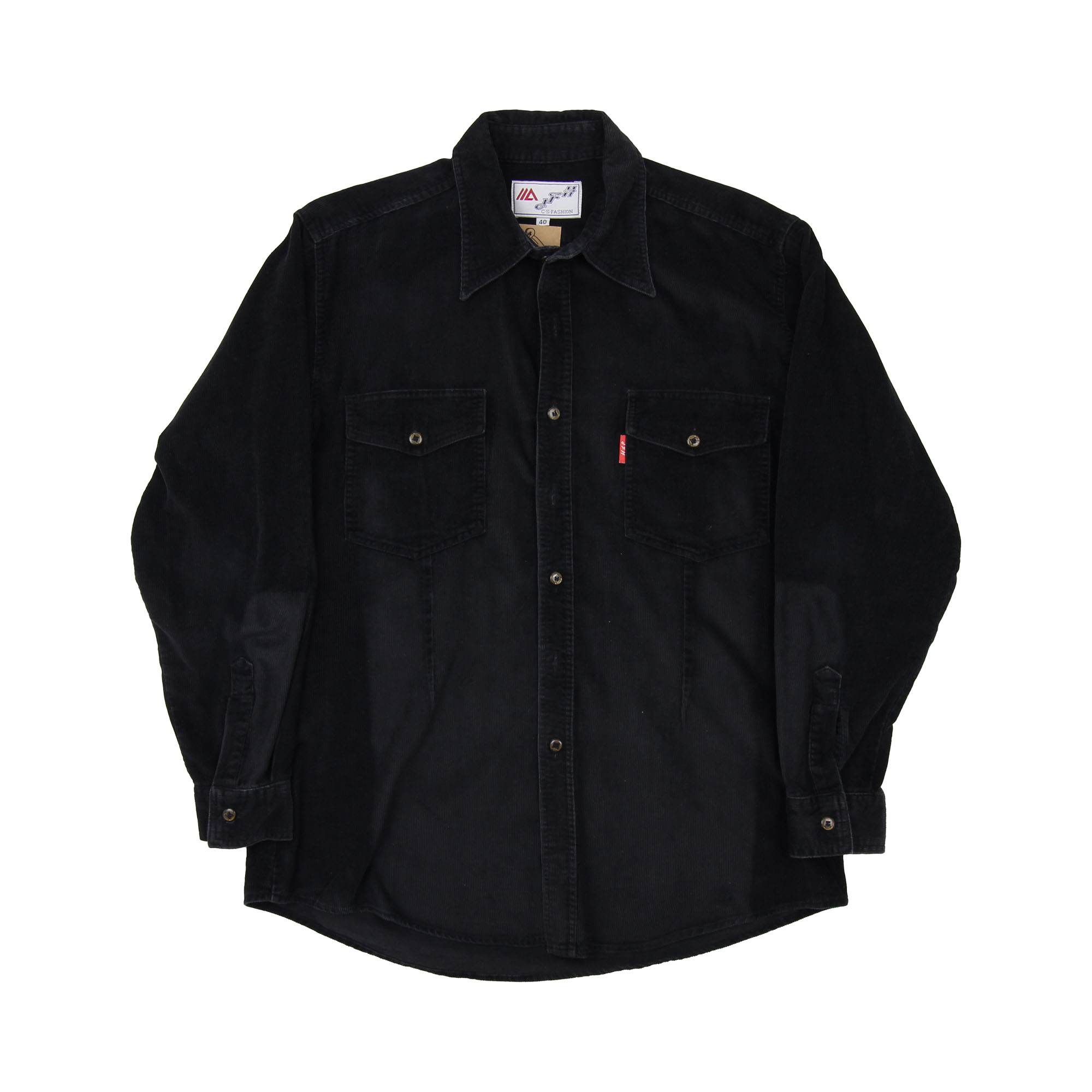 Vintage Long Sleeve Shirt Black -  L/XL