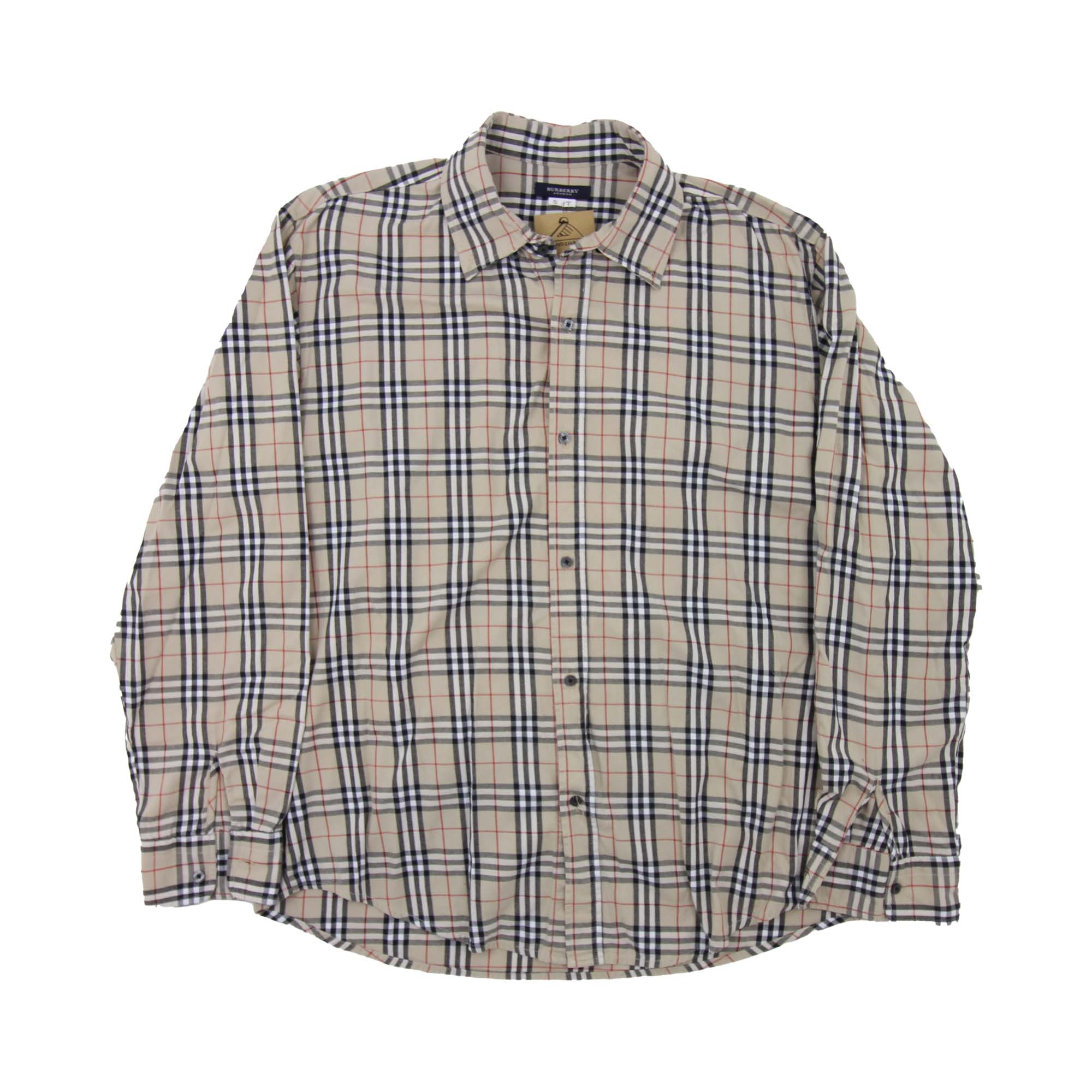 Burberry Long Sleeve Shirt - XL