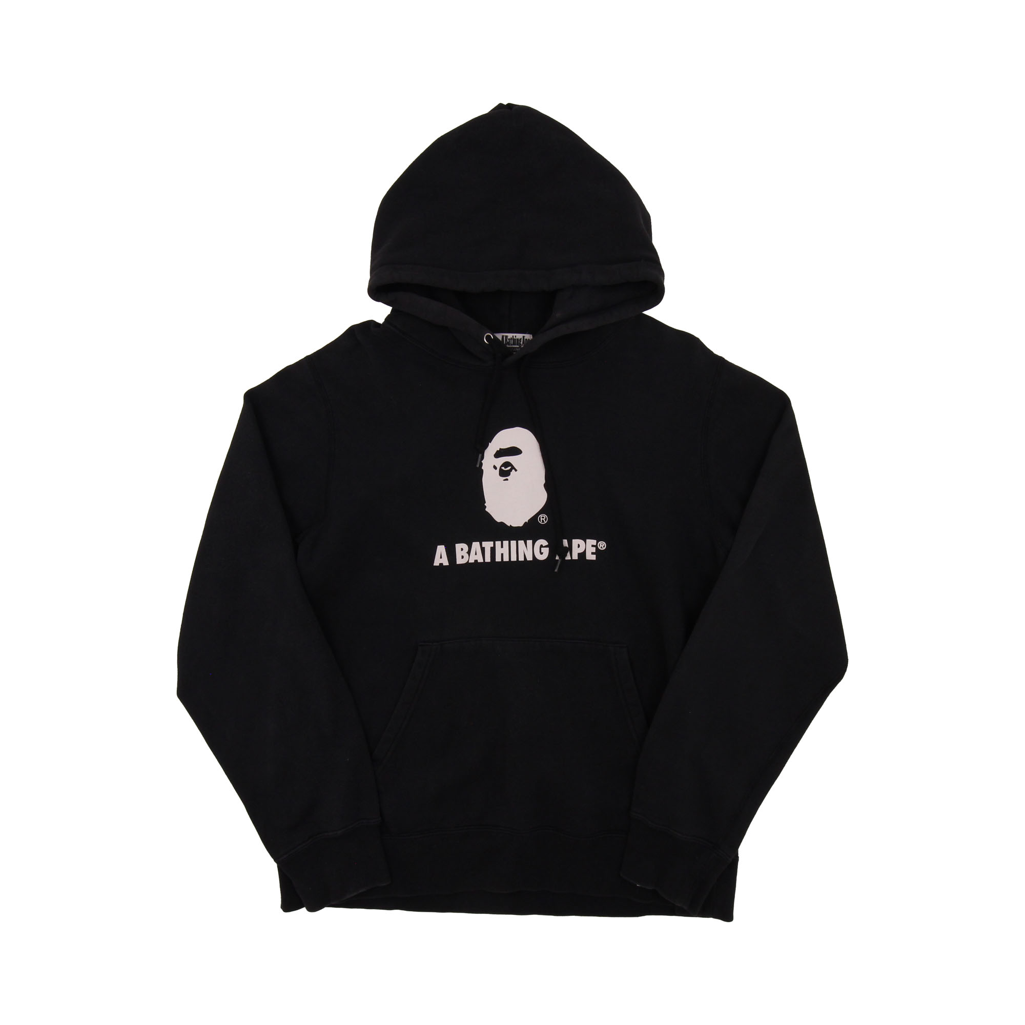 Rare A Bathing Ape (BAPE) "Ape Shall Never Kill Ape" Hoodie Black- L 
