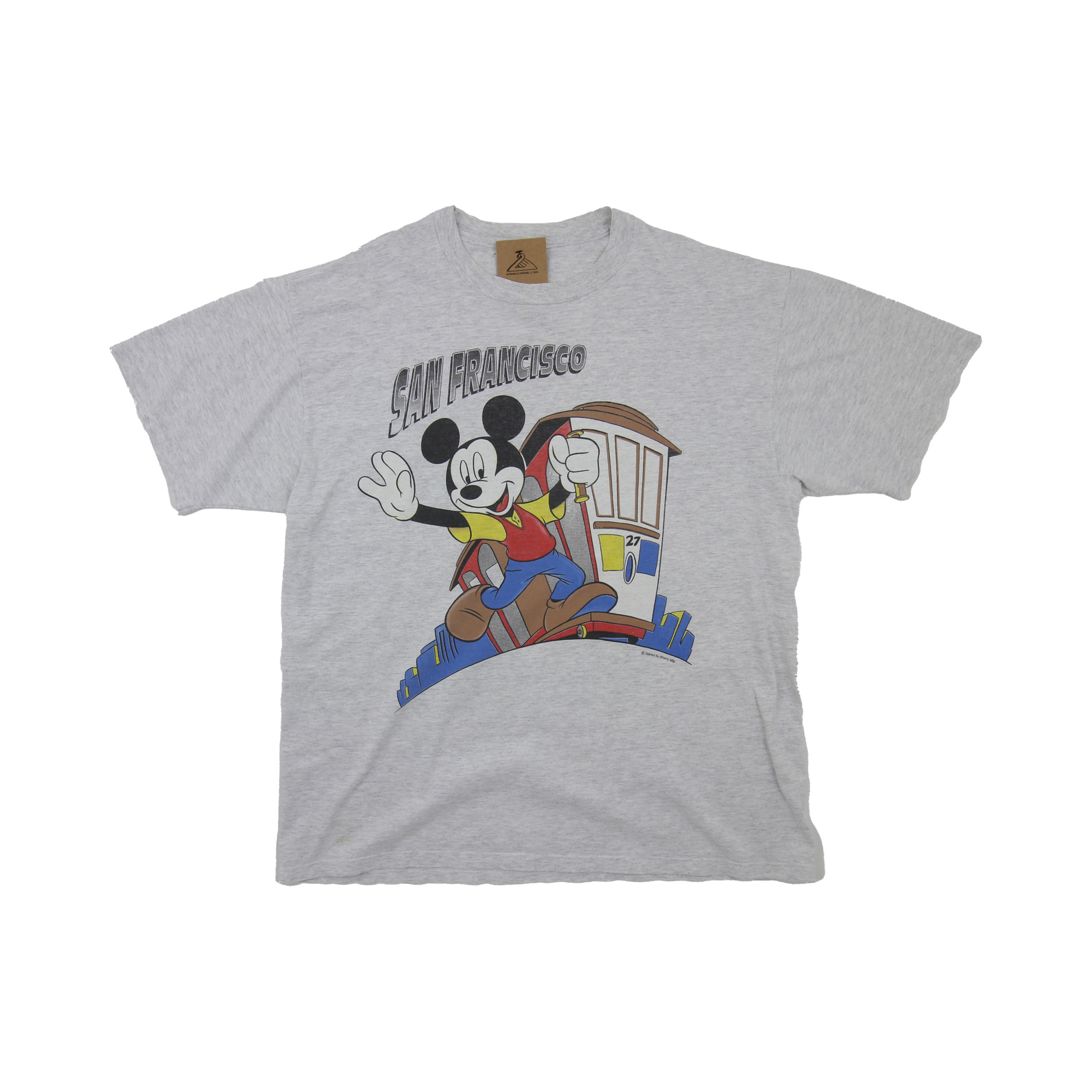 Mickey Mouse San Francisco  Big Logo T-Shirt -  XL