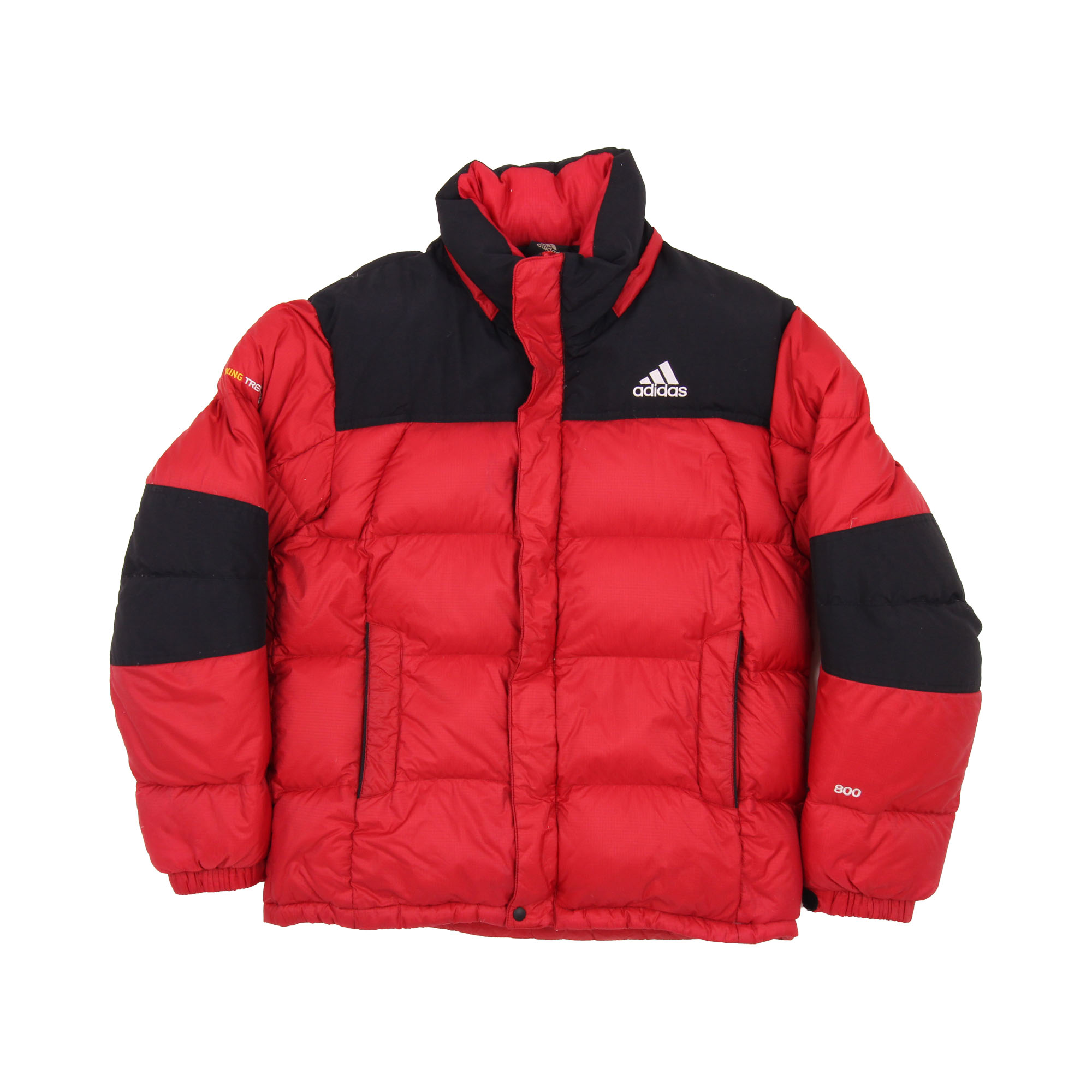 Adidas Embroidered Logo Puffer Jacket -  M
