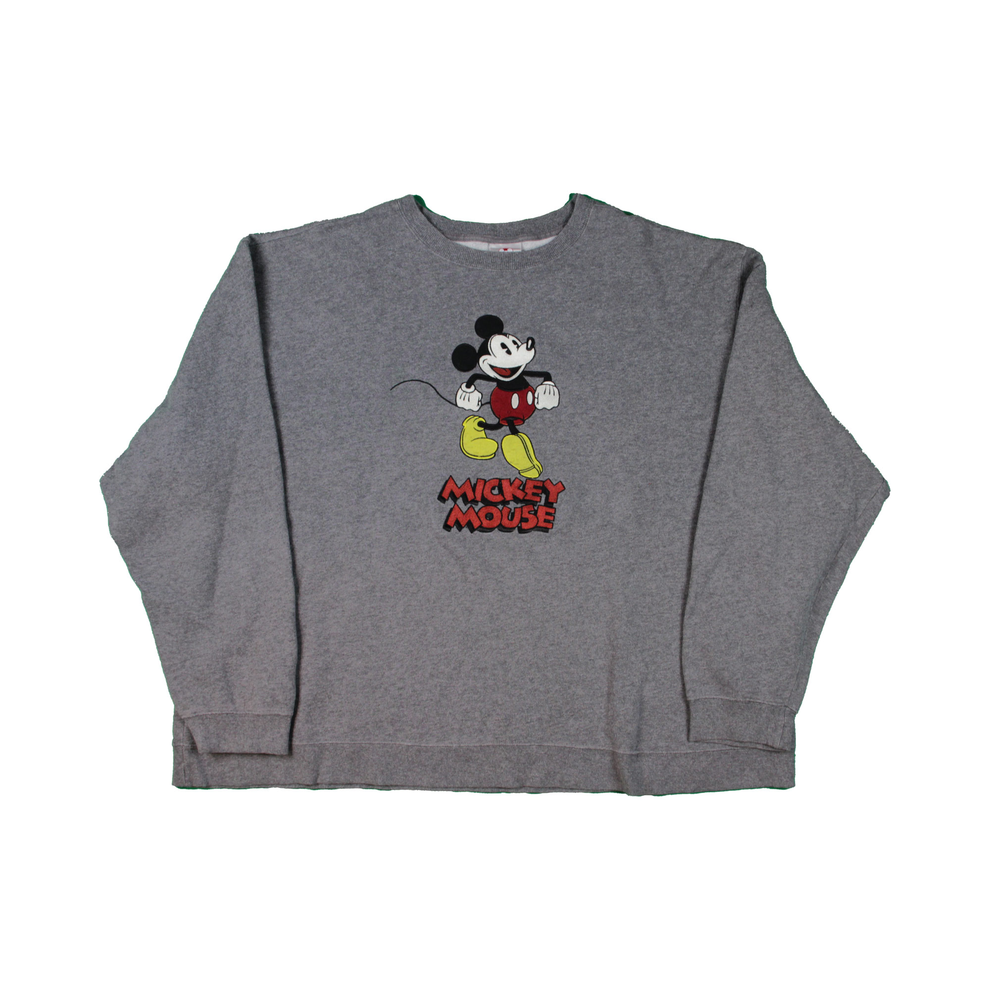 Mickey Mouse Embroidered Sweatshirt - XL