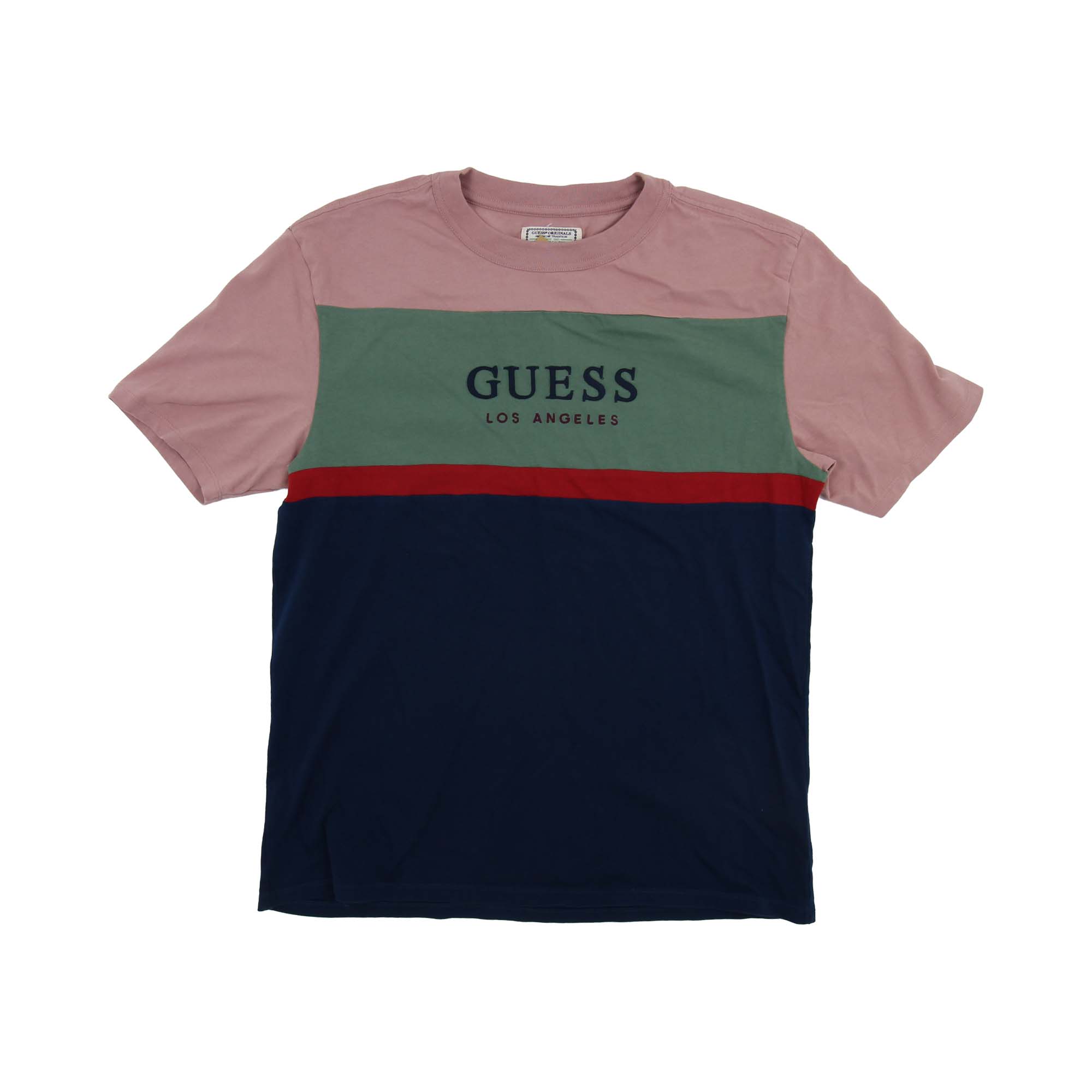 Guess Embroidered Logo T-Shirt - L