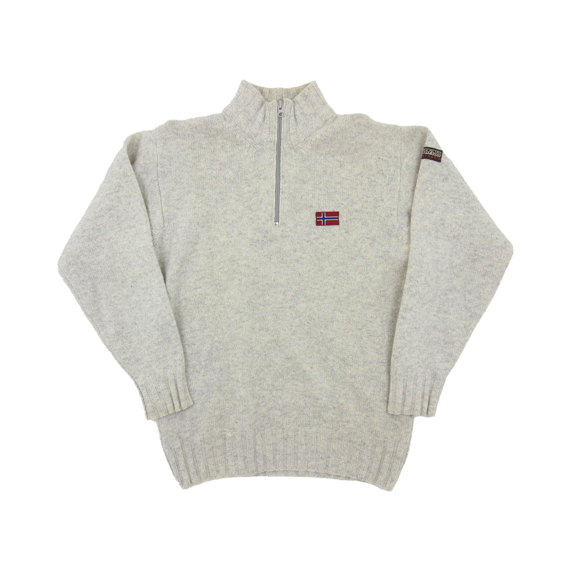 Napapijri Quarter Zip Knitwear - M | S2862