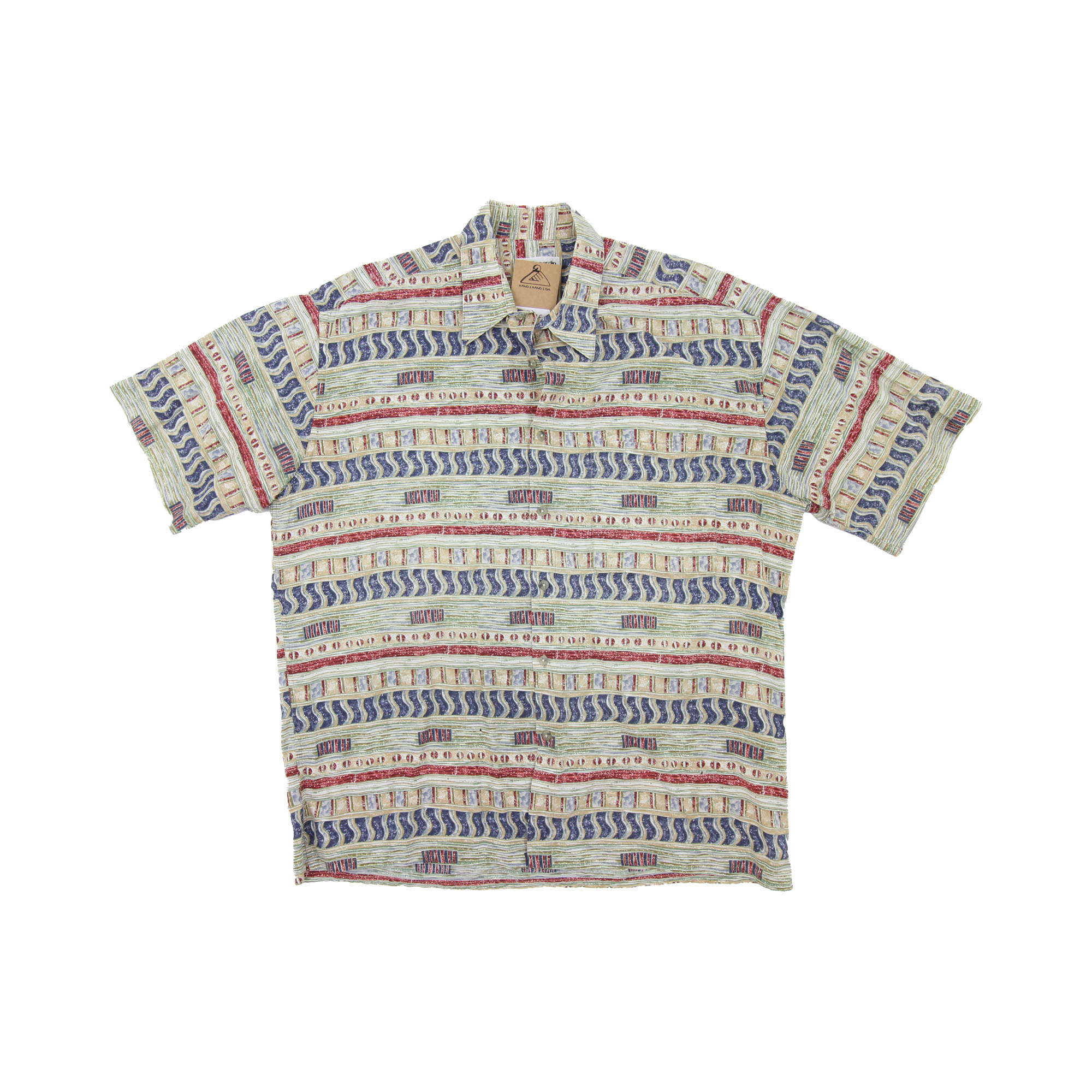 Pierre Cardin Vintage Short Sleeve Shirt -  L/XL