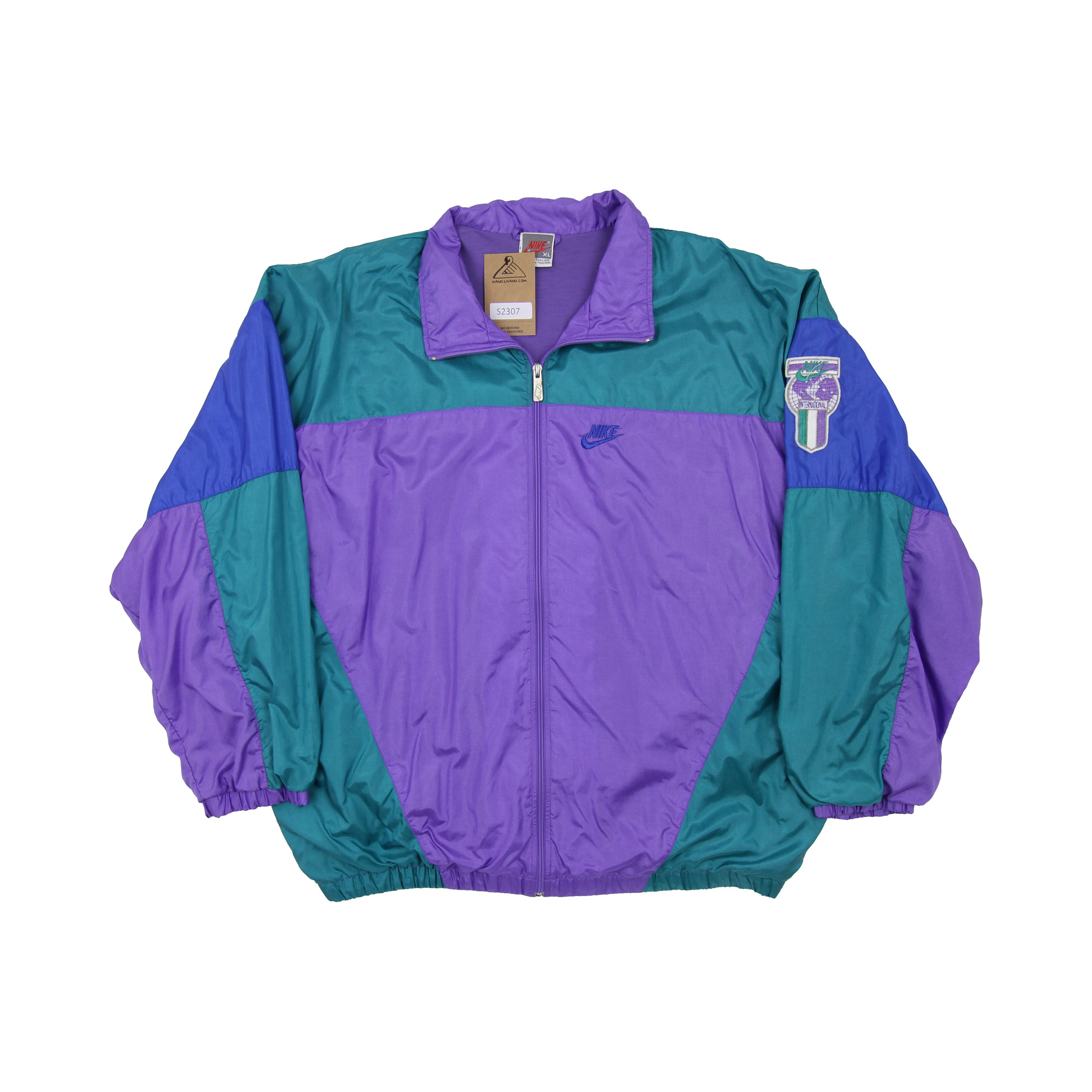 90's Nike Embroidered Logo Tracktop -  XL