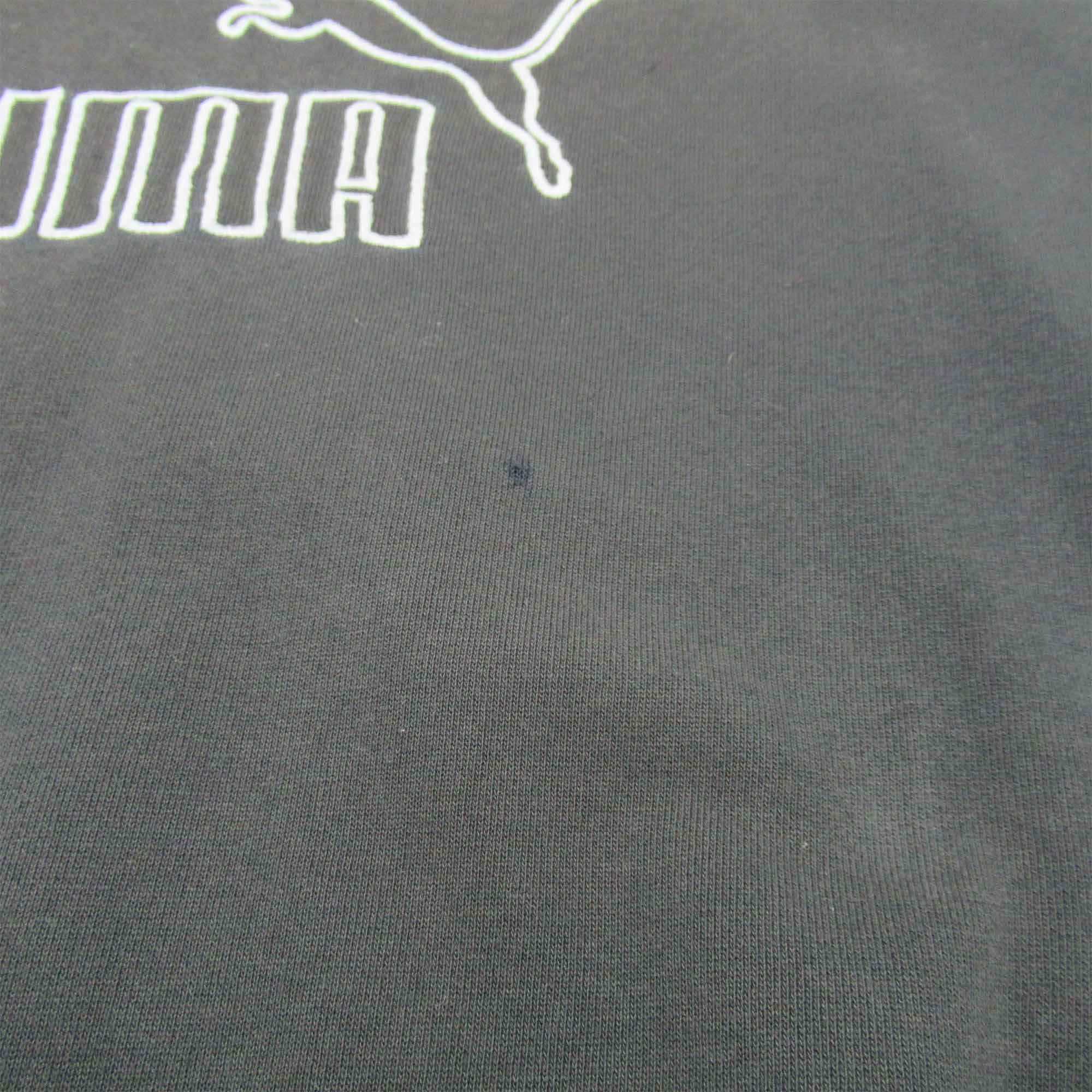 Puma Embroidered Logo Sweatshirt Black -  XXL