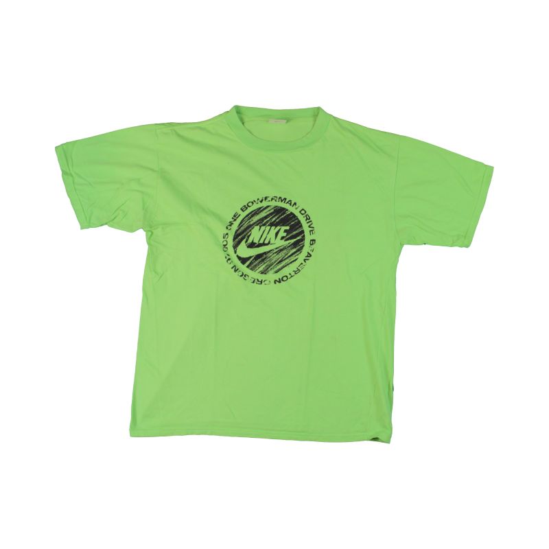 Nike Vintage Green TShirt L T0346